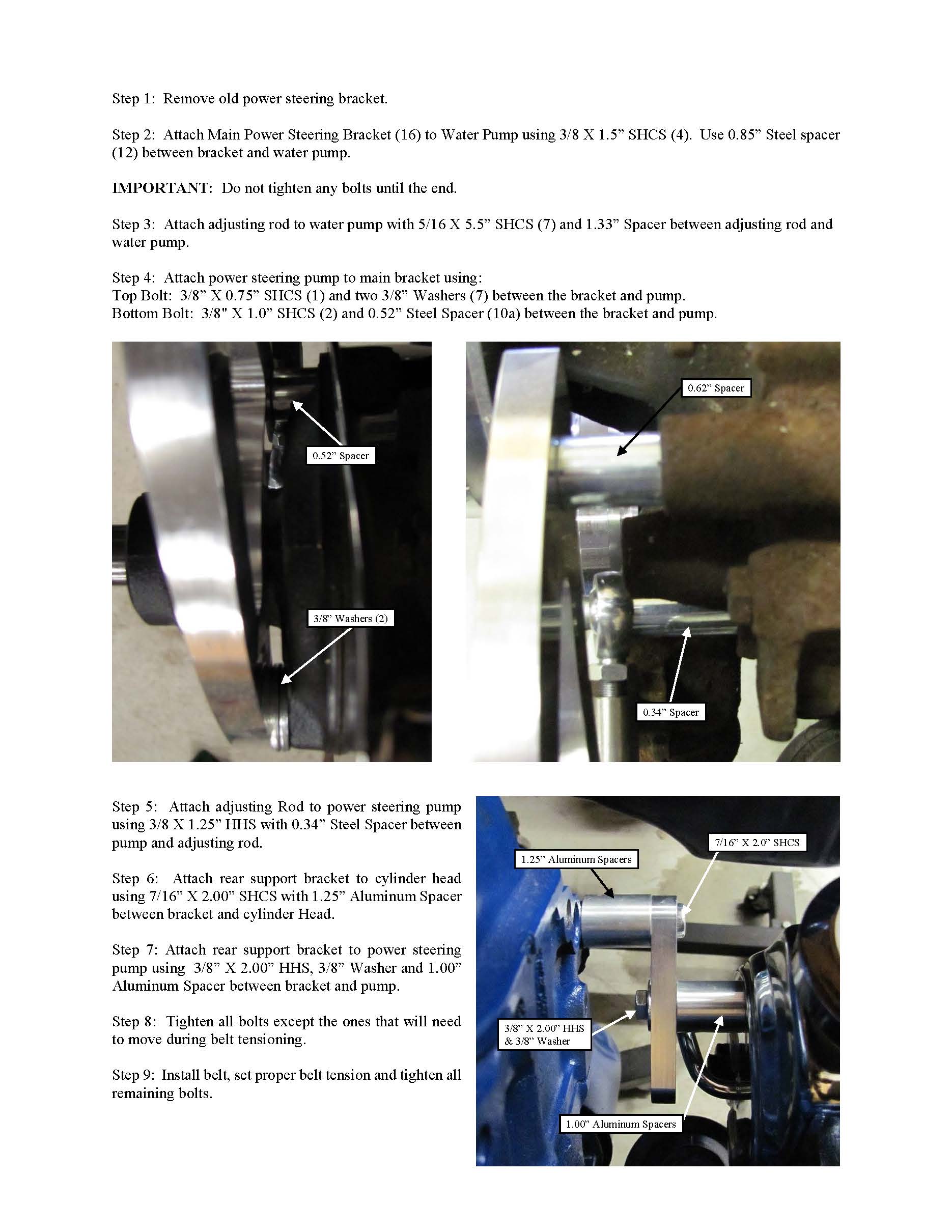 thumbnail interactive-video image 1 of CVF Racing Big Block Ford Power Steering Bracket – 429 460 BBF For Saginaw Pump, Mechanical Or EWP 1 of 4